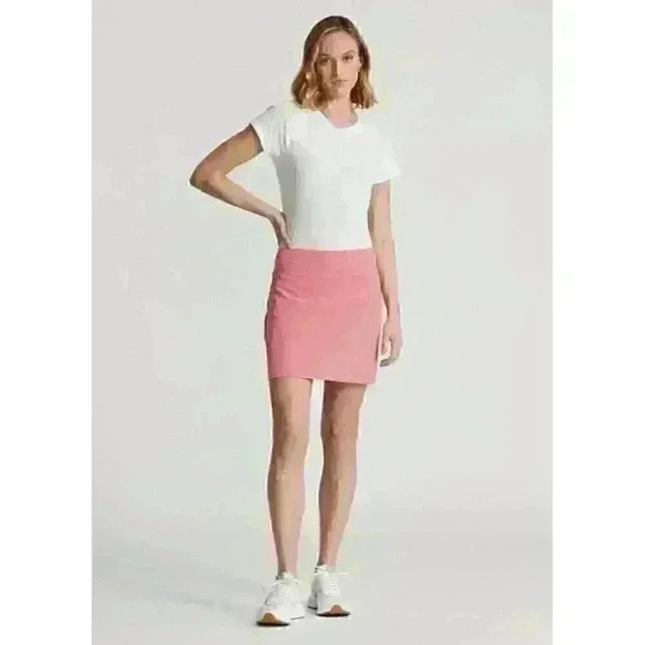 RLX Ralph Lauren Pants - RLX Golf Ralph Lauren Women's M Back-Pleated Stretch Skort MSRP $128